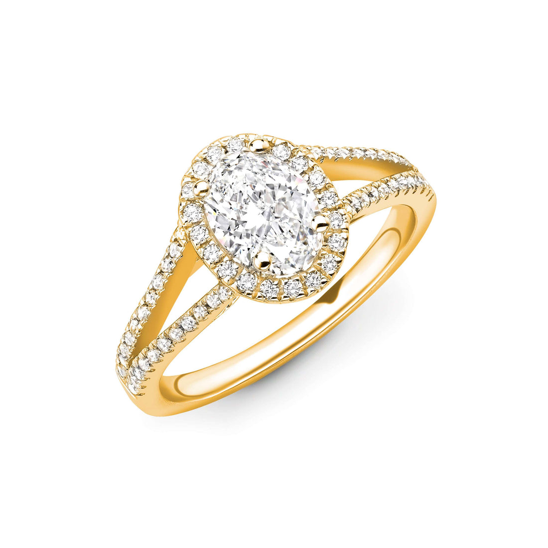 Oval Diamond Ring