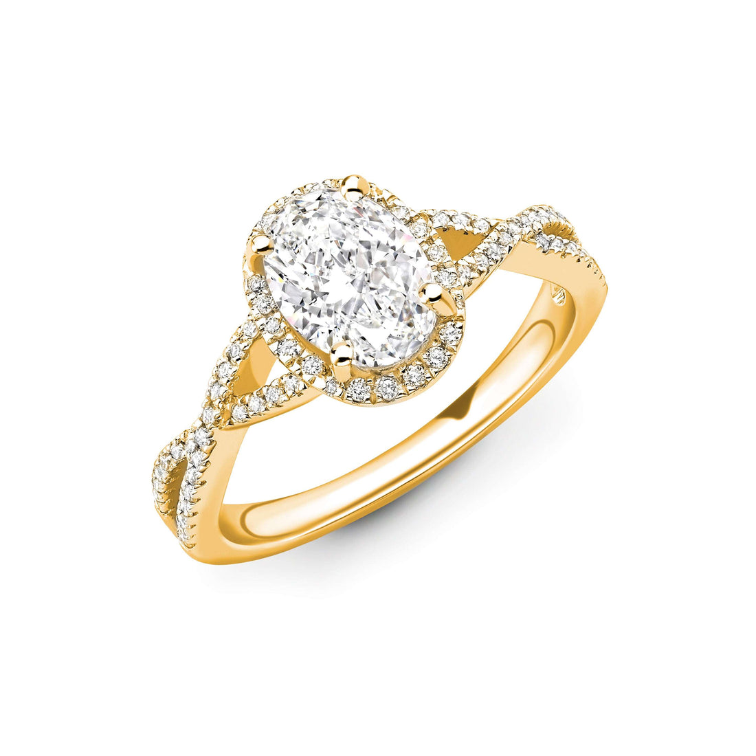 Oval Cut Diamond Ring