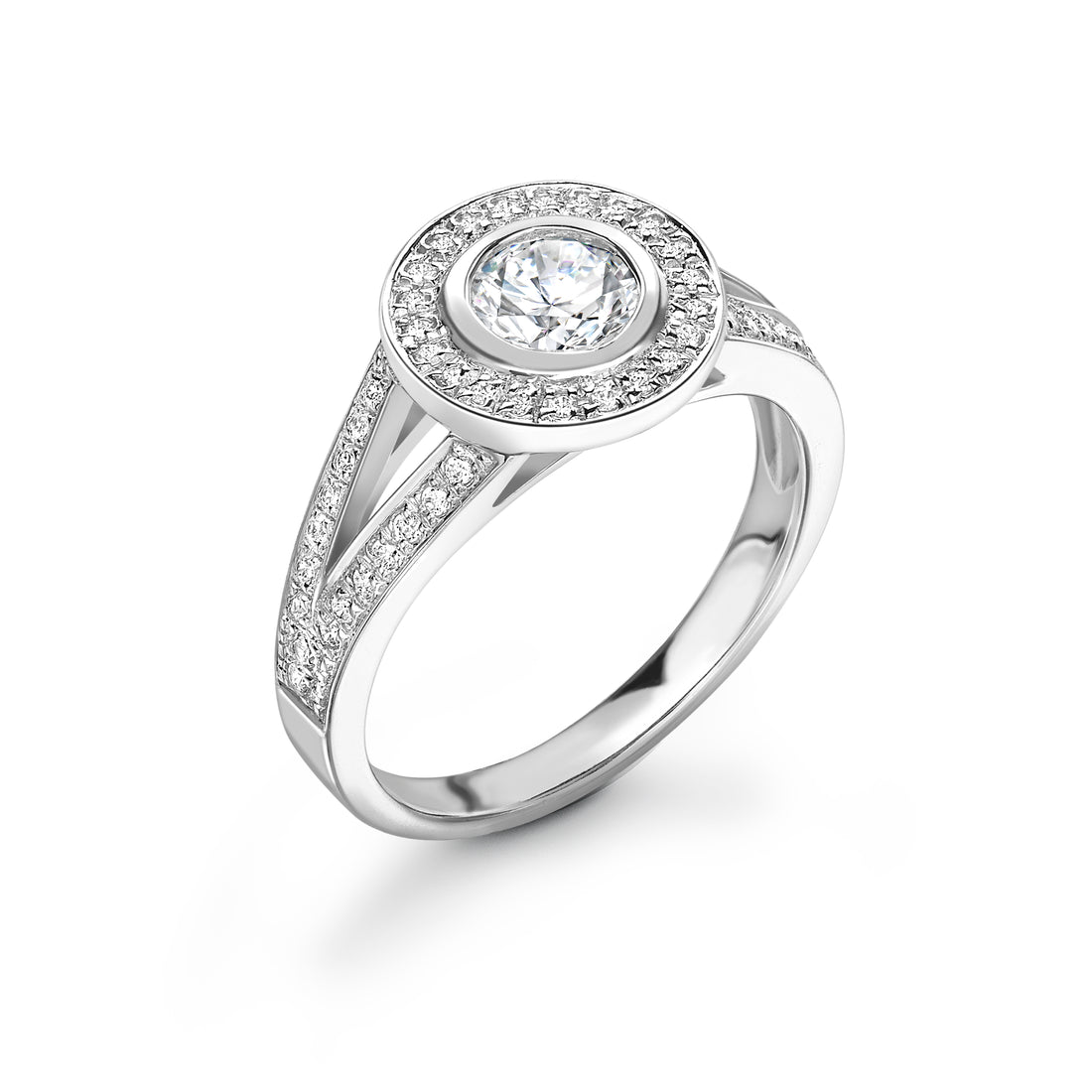 Radiance Diamond Vintage Round Brilliant Diamond Ring - Diamonds Are For Everyone