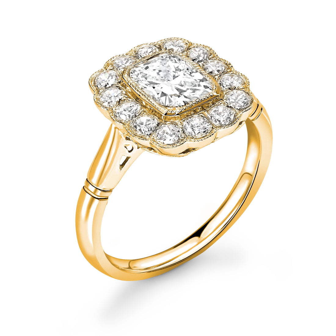 Radiant Cut Radiance Diamond Ring