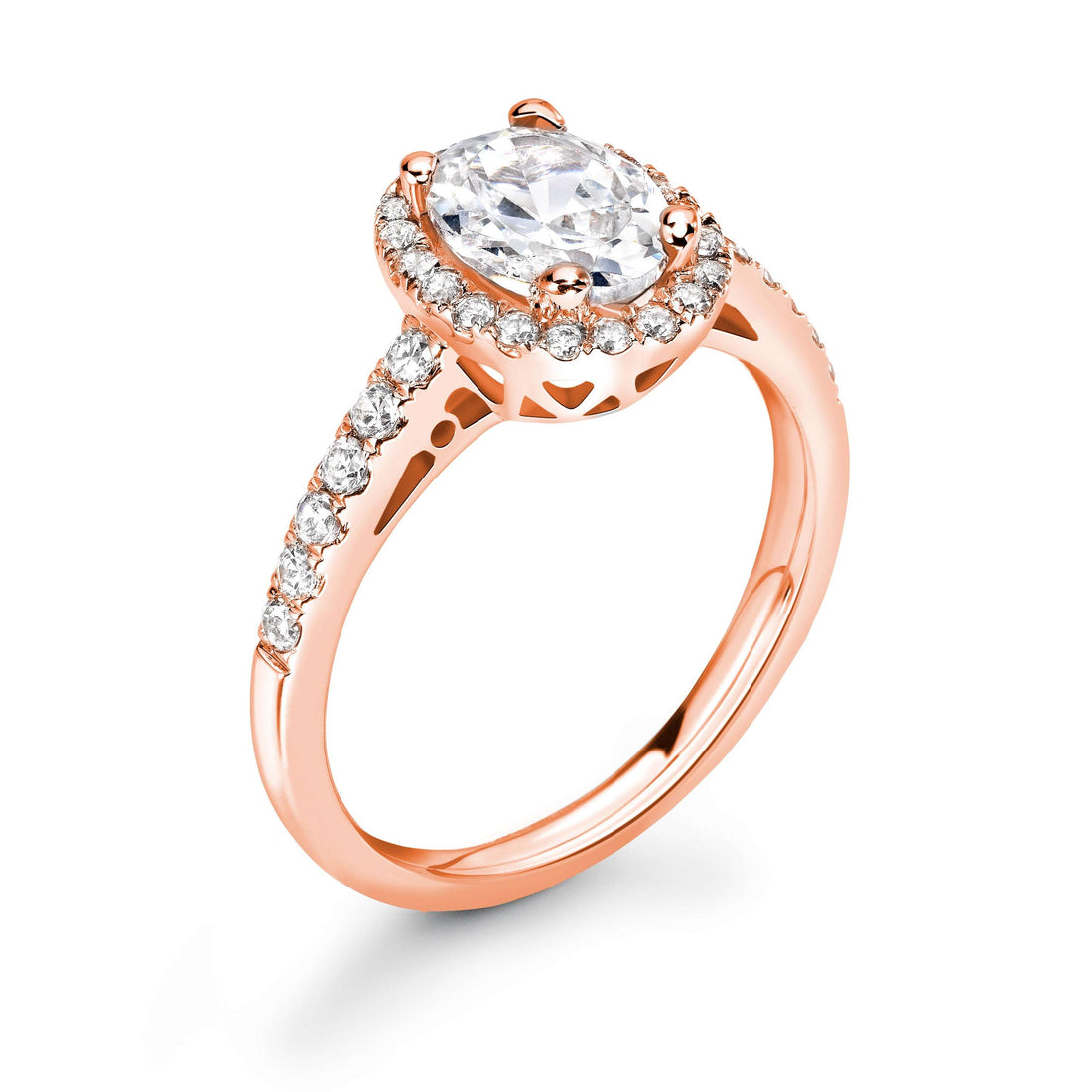 Oval Diamond Ring