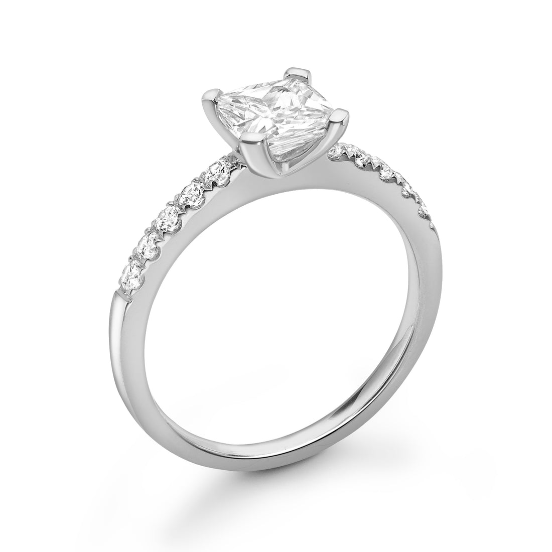 Brilliance Cushion Cut Diamond Ring - Diamonds Are For Everyone