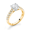 4 Claw Round Brilliant Diamond Ring