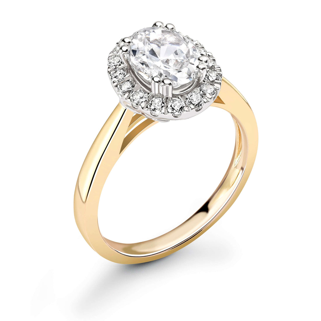 Oval Diamond Ring