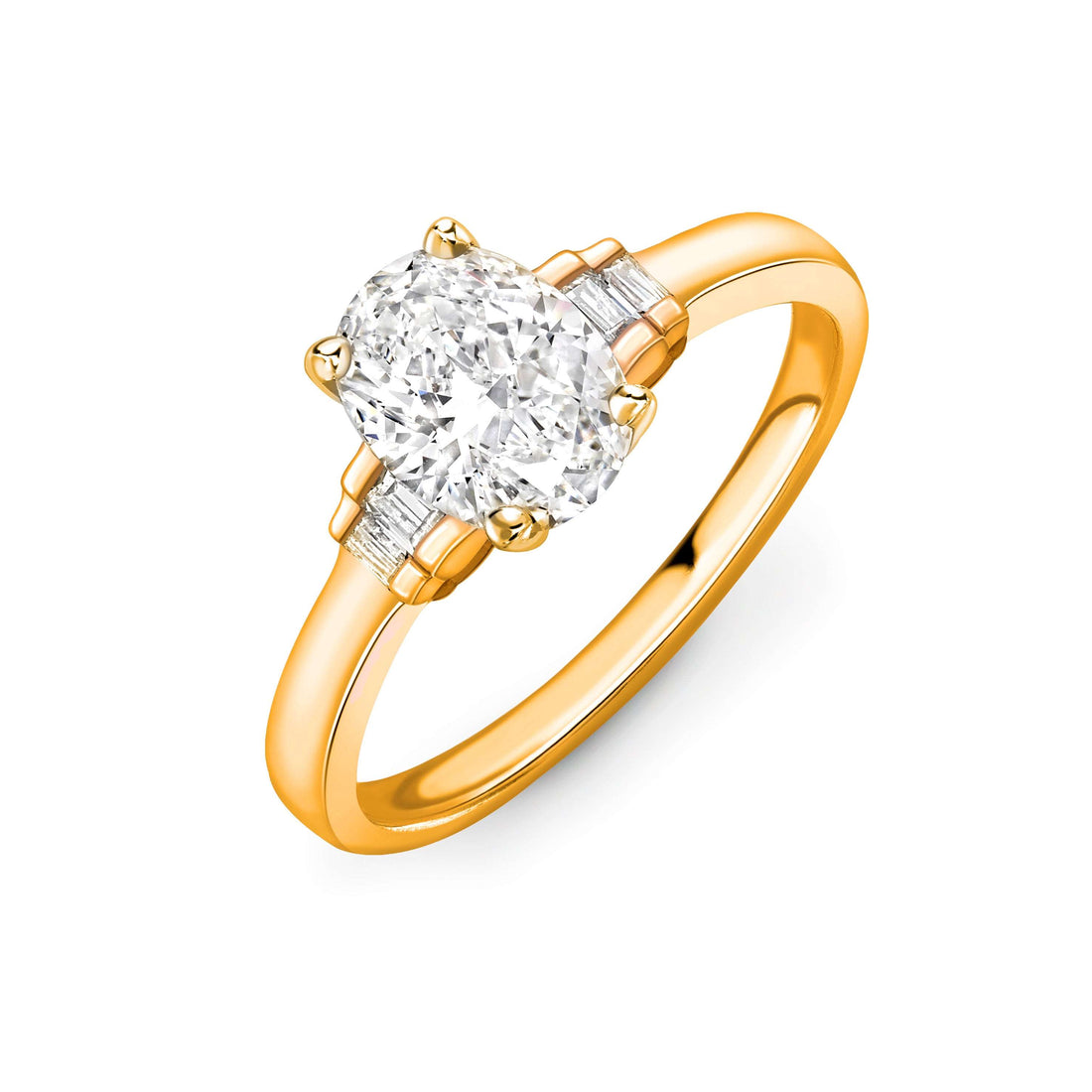 Oval Cut Diamond Ring