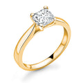 4 Claw Cushion Diamond Ring