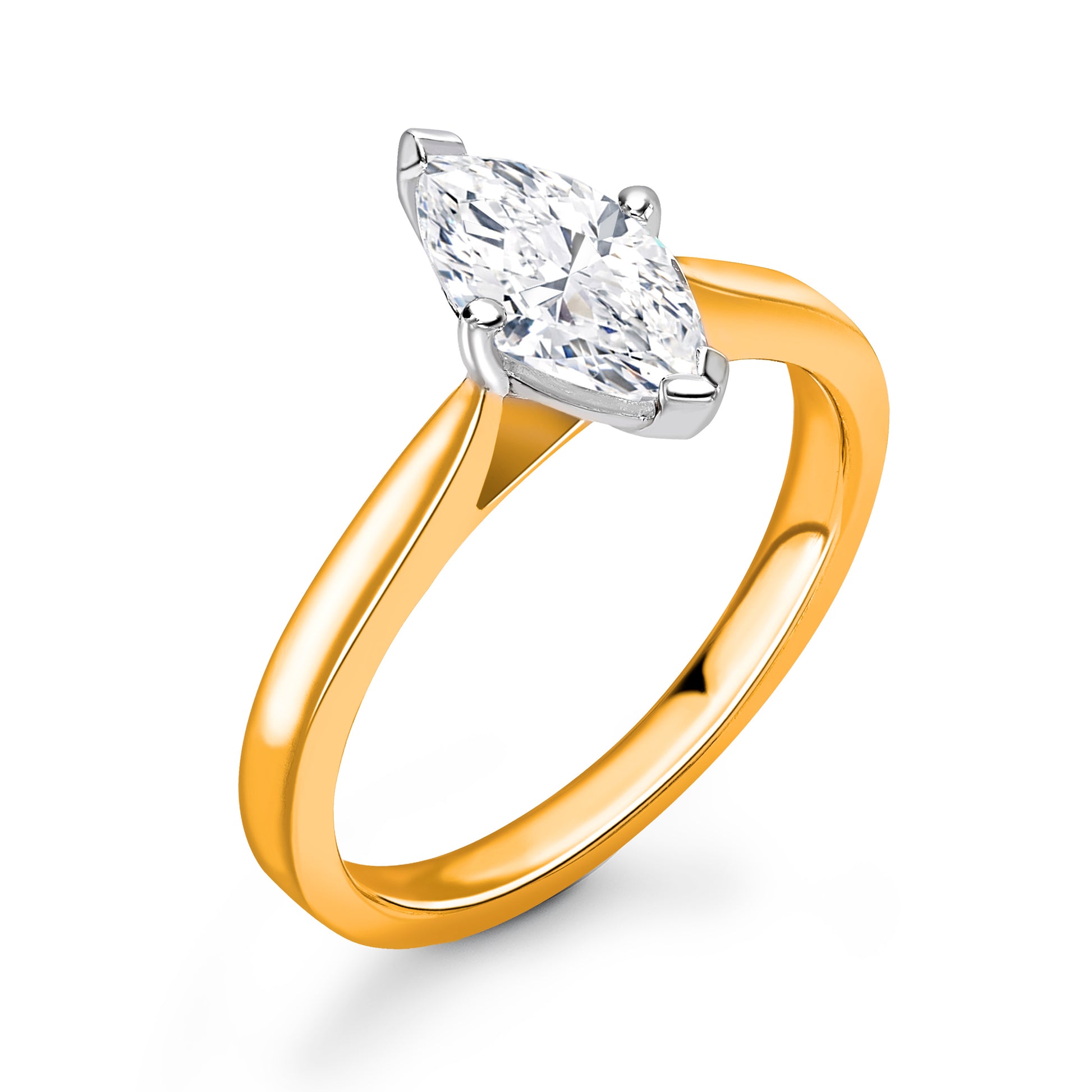 Single Stone Marquise Elegance Ring - Diamonds Are For Everyone