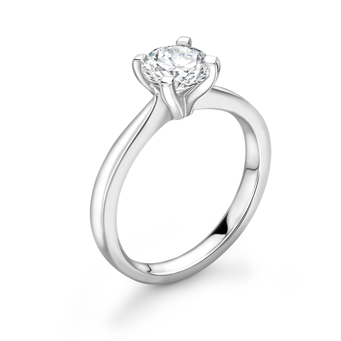 Elegance Round Diamond Ring - Diamonds Are For Everyone