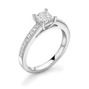 Brilliance Princess Cut Diamond Ring - Diamonds Are For Everyone