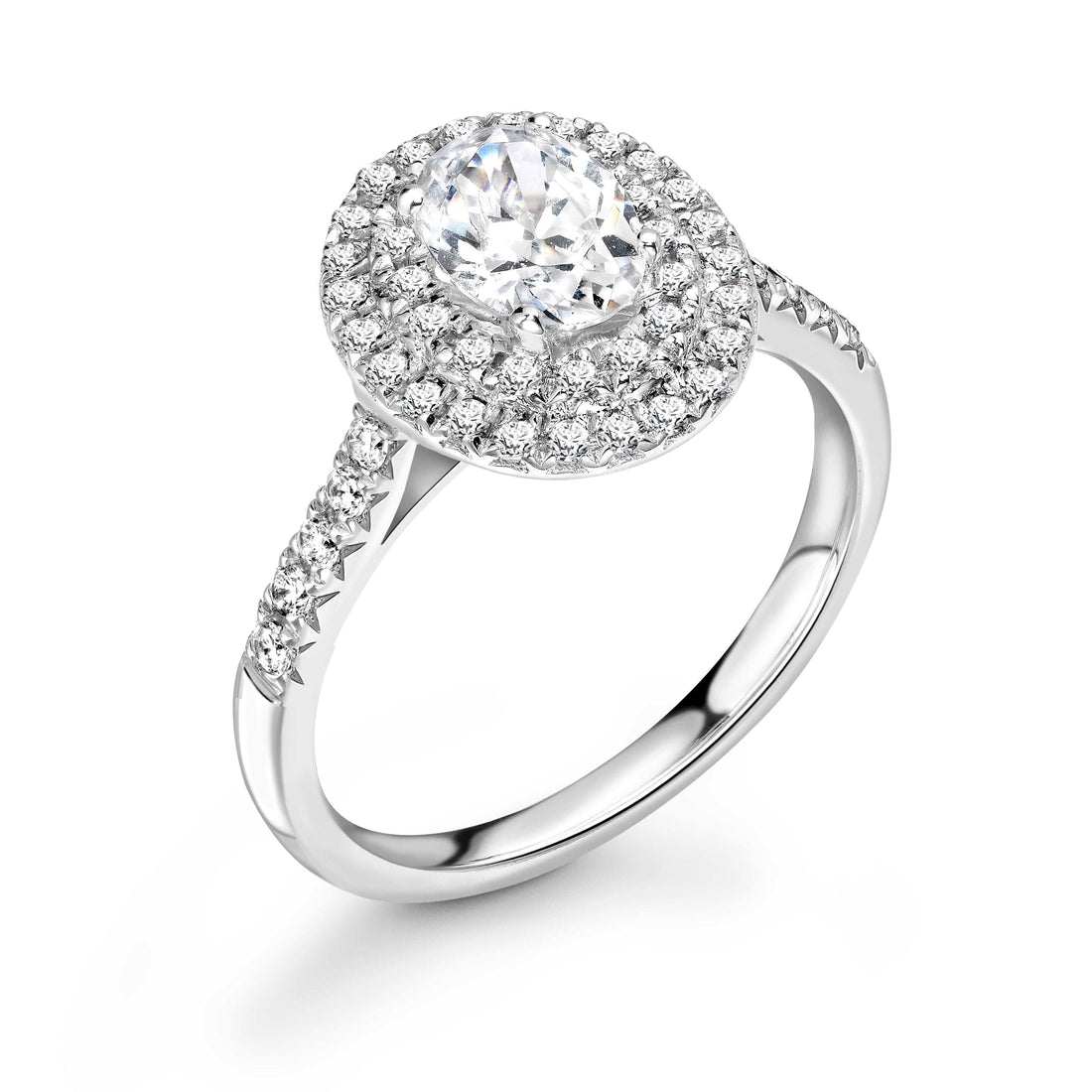 Oval Cut Diamond Ring