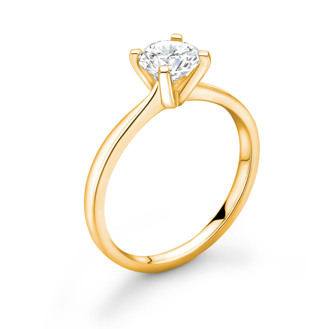 Elegance Round Natural Diamond Ring - Diamonds Are For Everyone