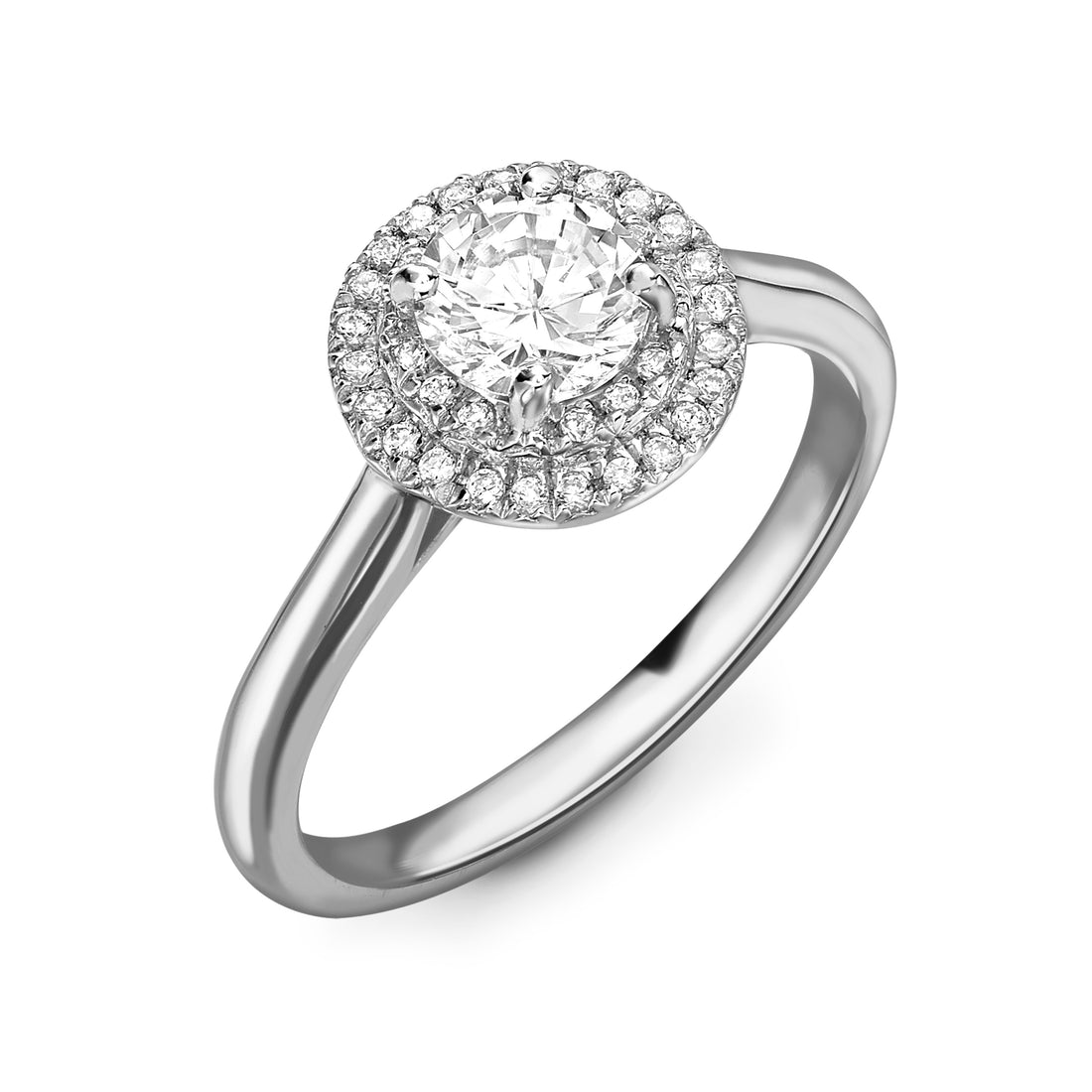 Round Brilliant Radiance Natural Diamond Ring - Diamonds Are For Everyone