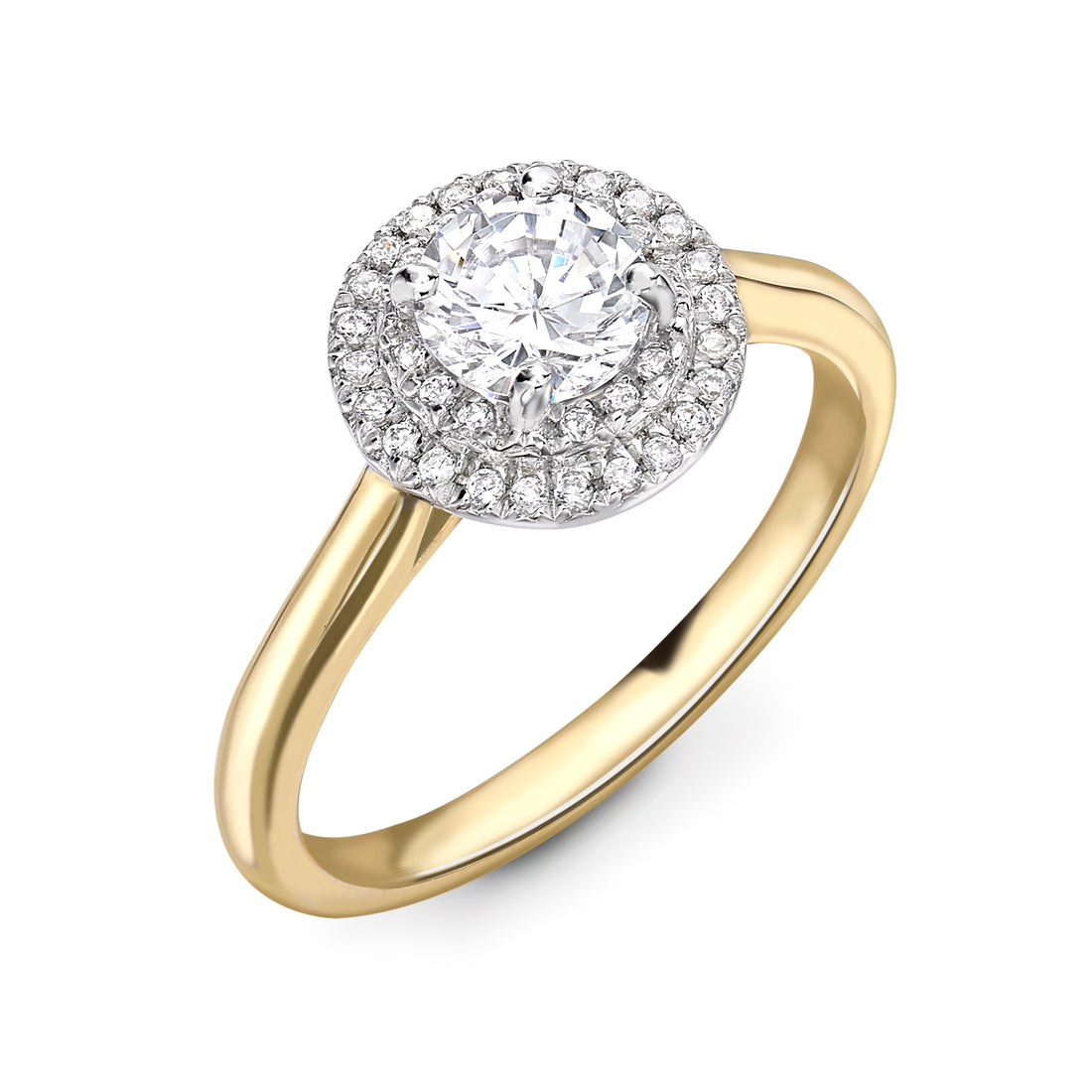 Round Brilliant Radiance Natural Diamond Ring - Diamonds Are For Everyone