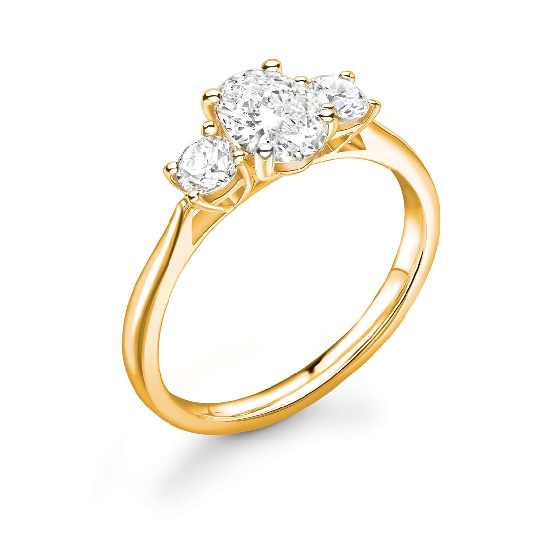 Oval Cut Diamond Ring