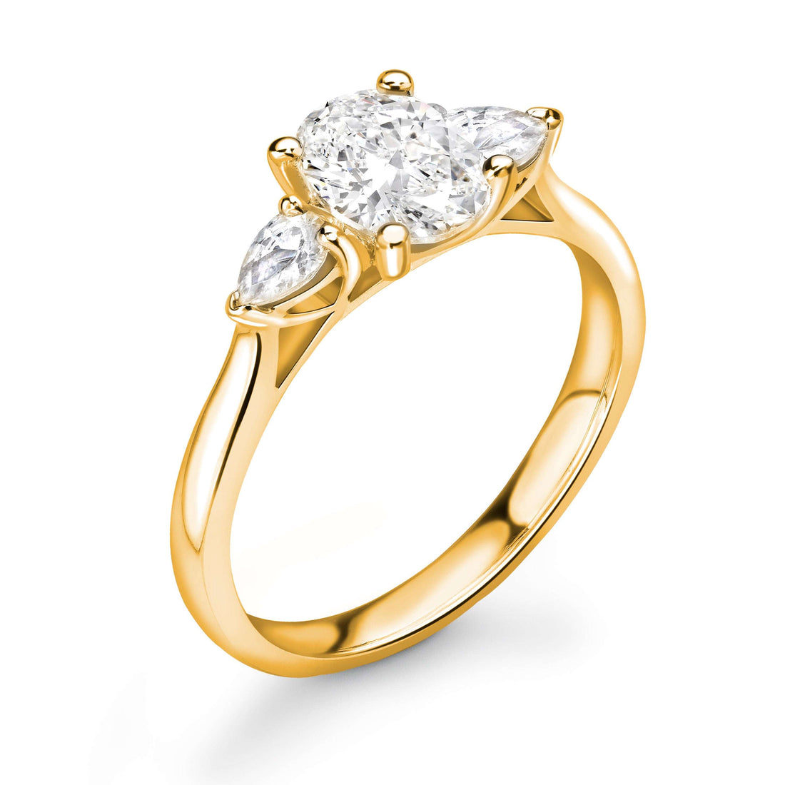 Oval Cut Diamond Ring