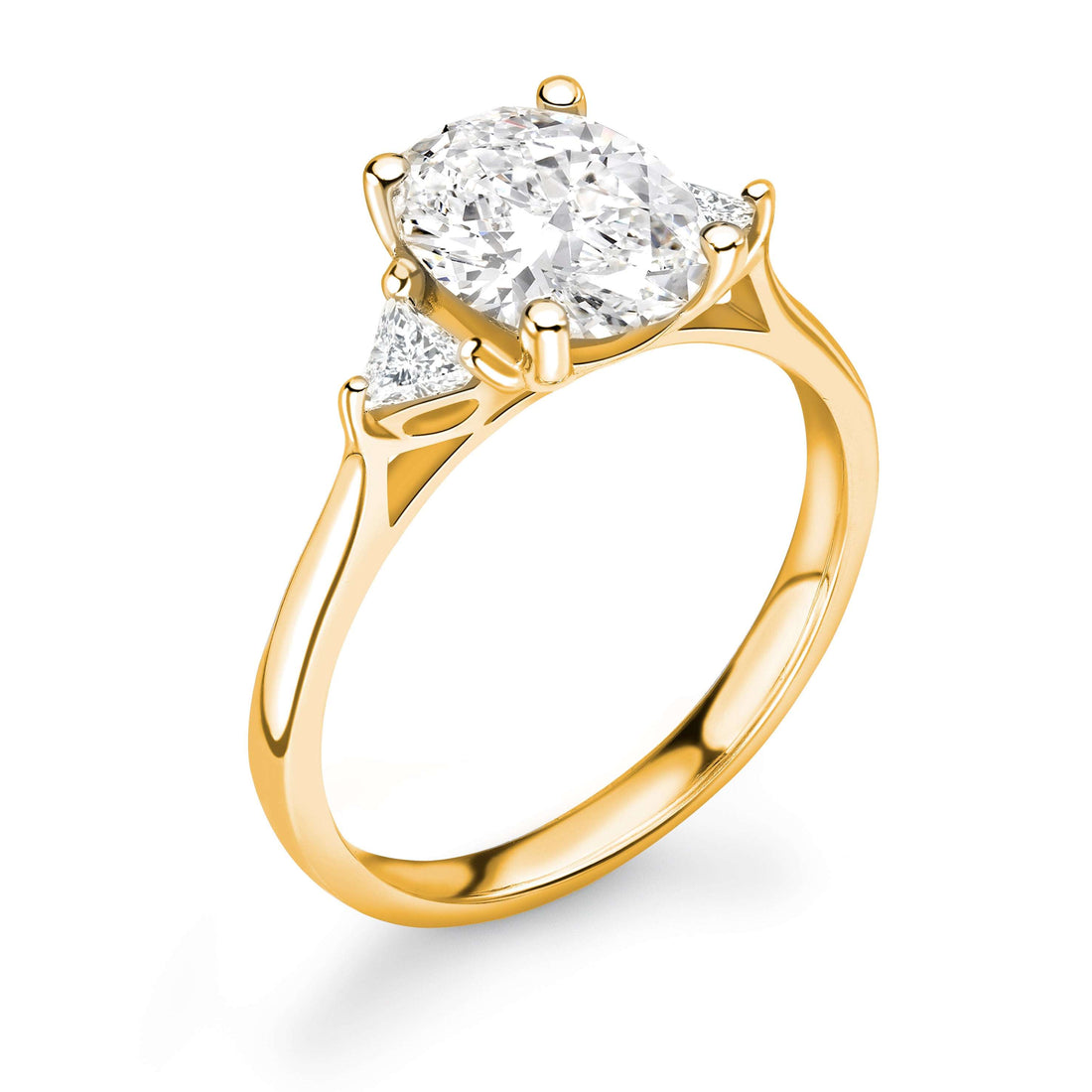 Oval Cut Diamond Ring