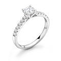 4 Prong Natural Round Cut Diamond Ring - Diamonds Are For Everyone