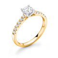 4 Prong Natural Round Cut Diamond Ring - Diamonds Are For Everyone