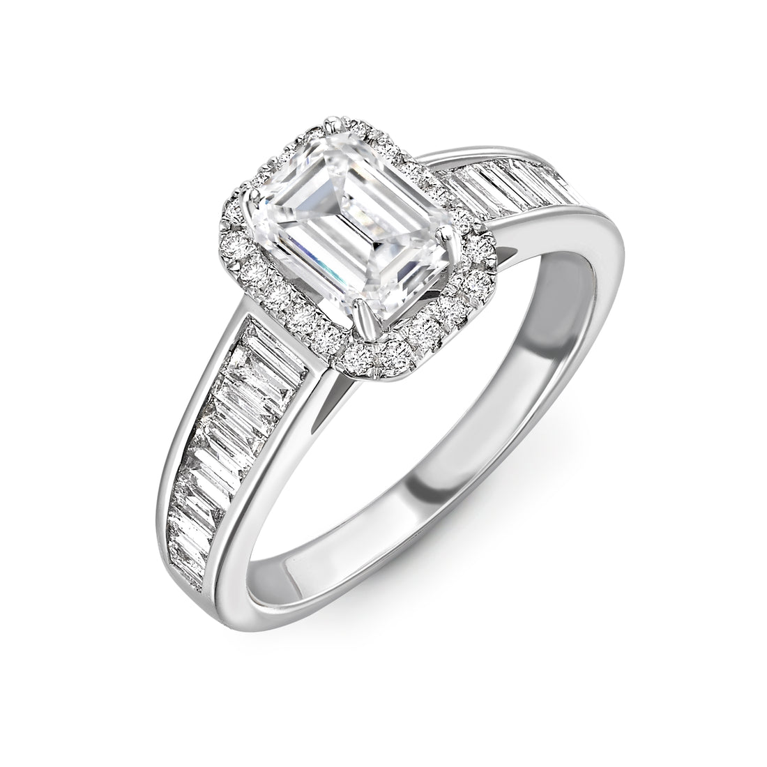 Brilliance Emerald Cut Diamond Ring - Diamonds Are For Everyone