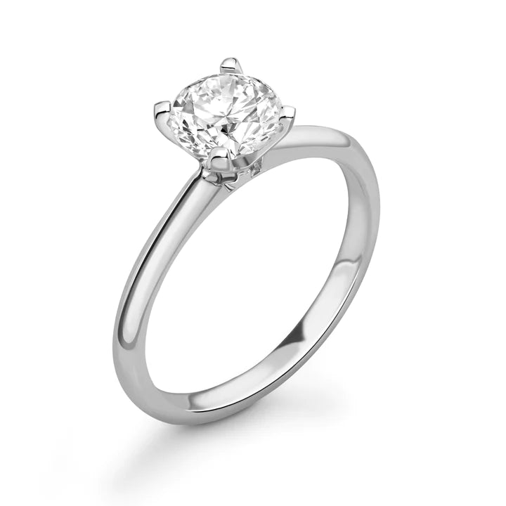 Round Brilliant 4 Prong Diamond Ring - Diamonds Are For Everyone