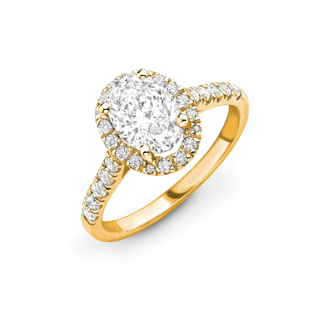 Oval Diamond Ring