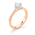 Elegance Single Stone Diamond Ring - Diamonds Are For Everyone