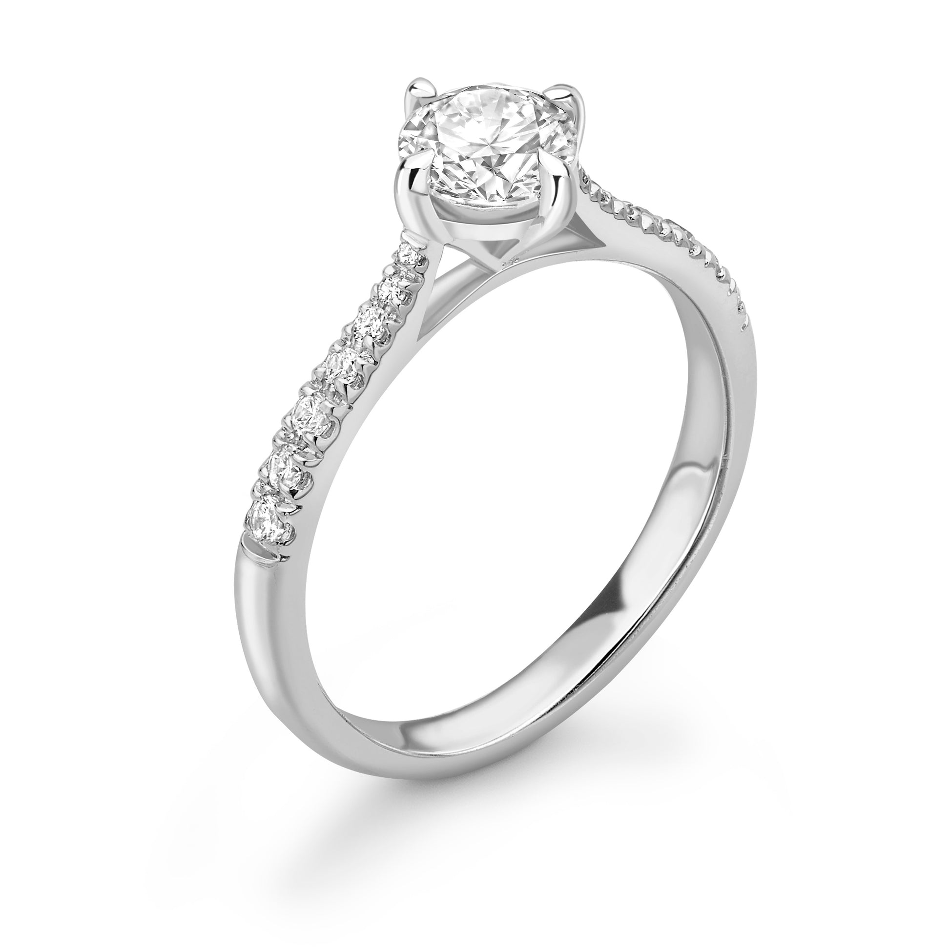 Elegance Single Stone Diamond Ring - Diamonds Are For Everyone