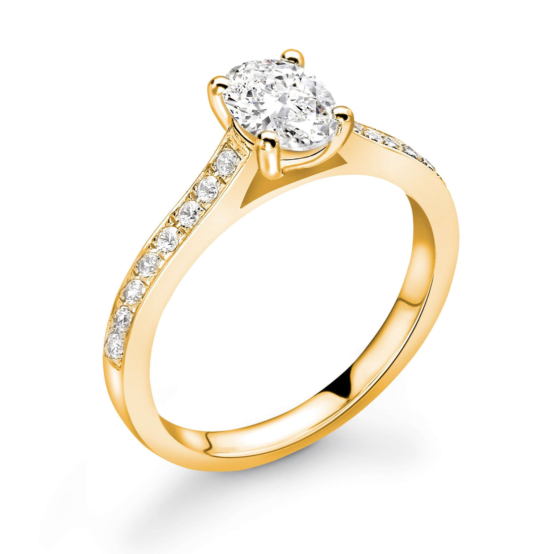 Oval Diamond Ring