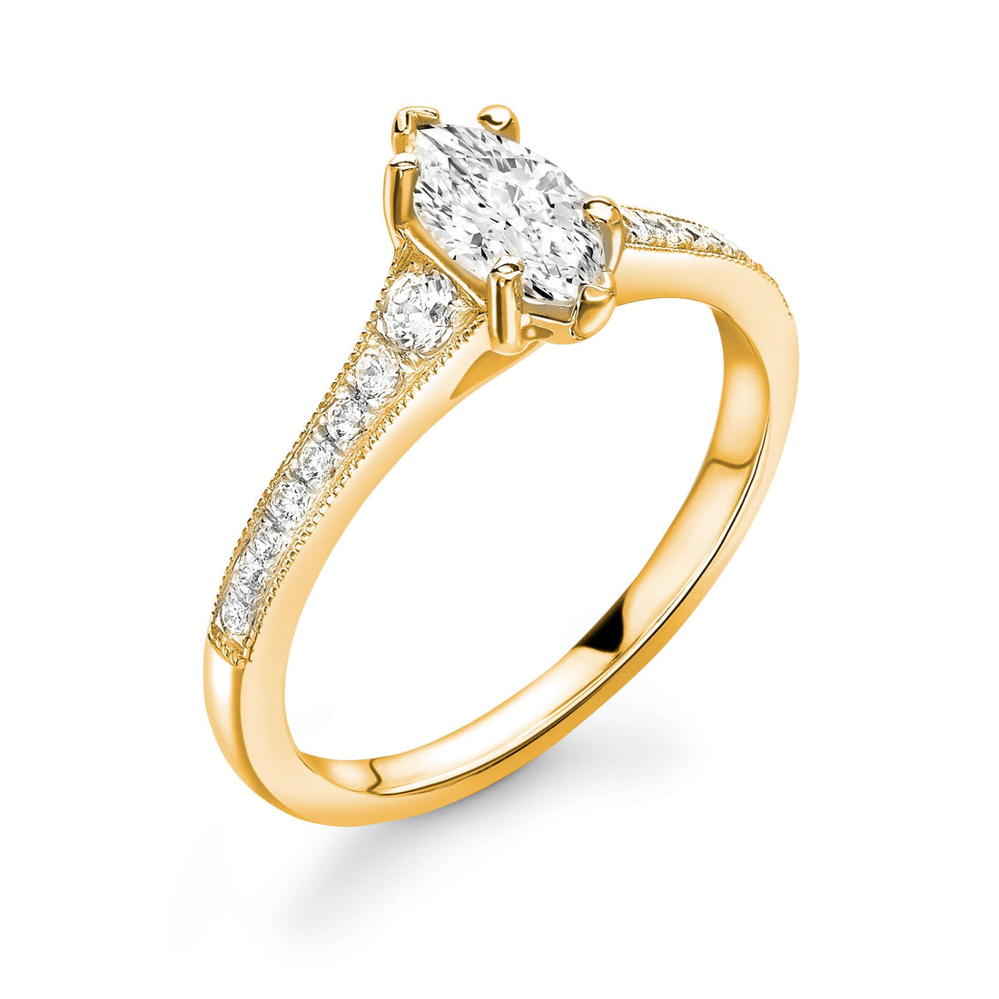 Marquise Diamond Ring