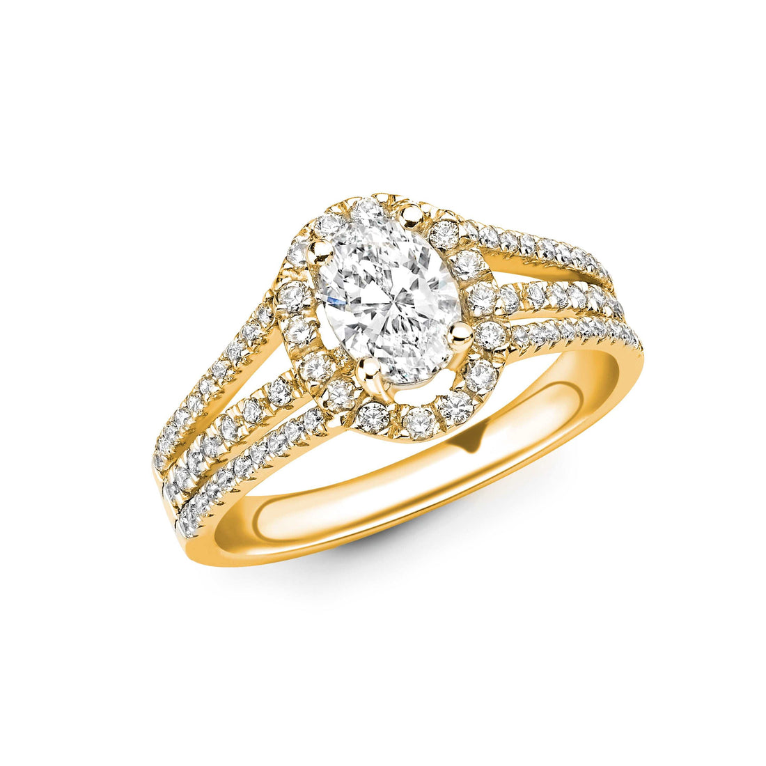 Oval Diamond Ring