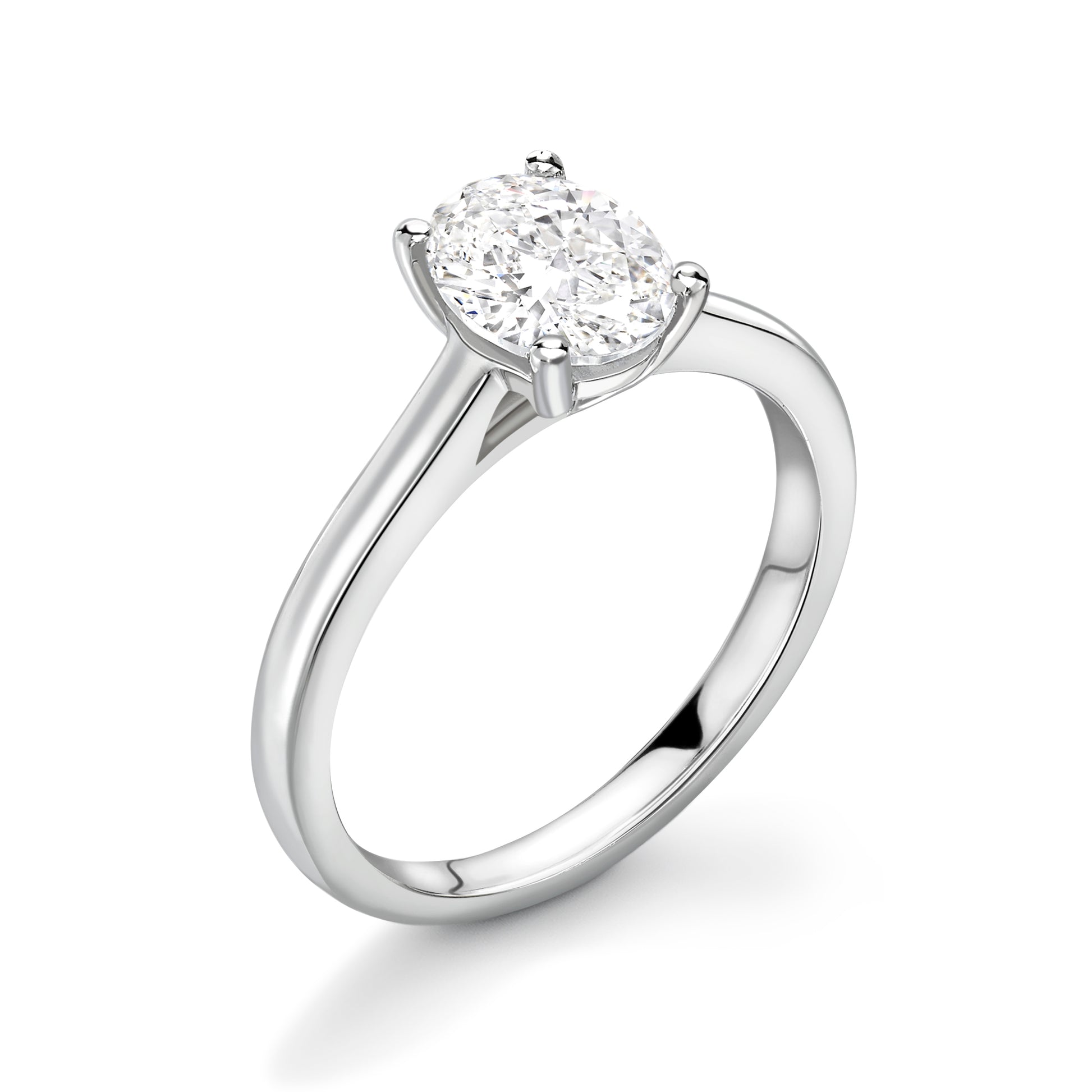 Oval Elegance Diamond Ring - Diamonds Are For Everyone