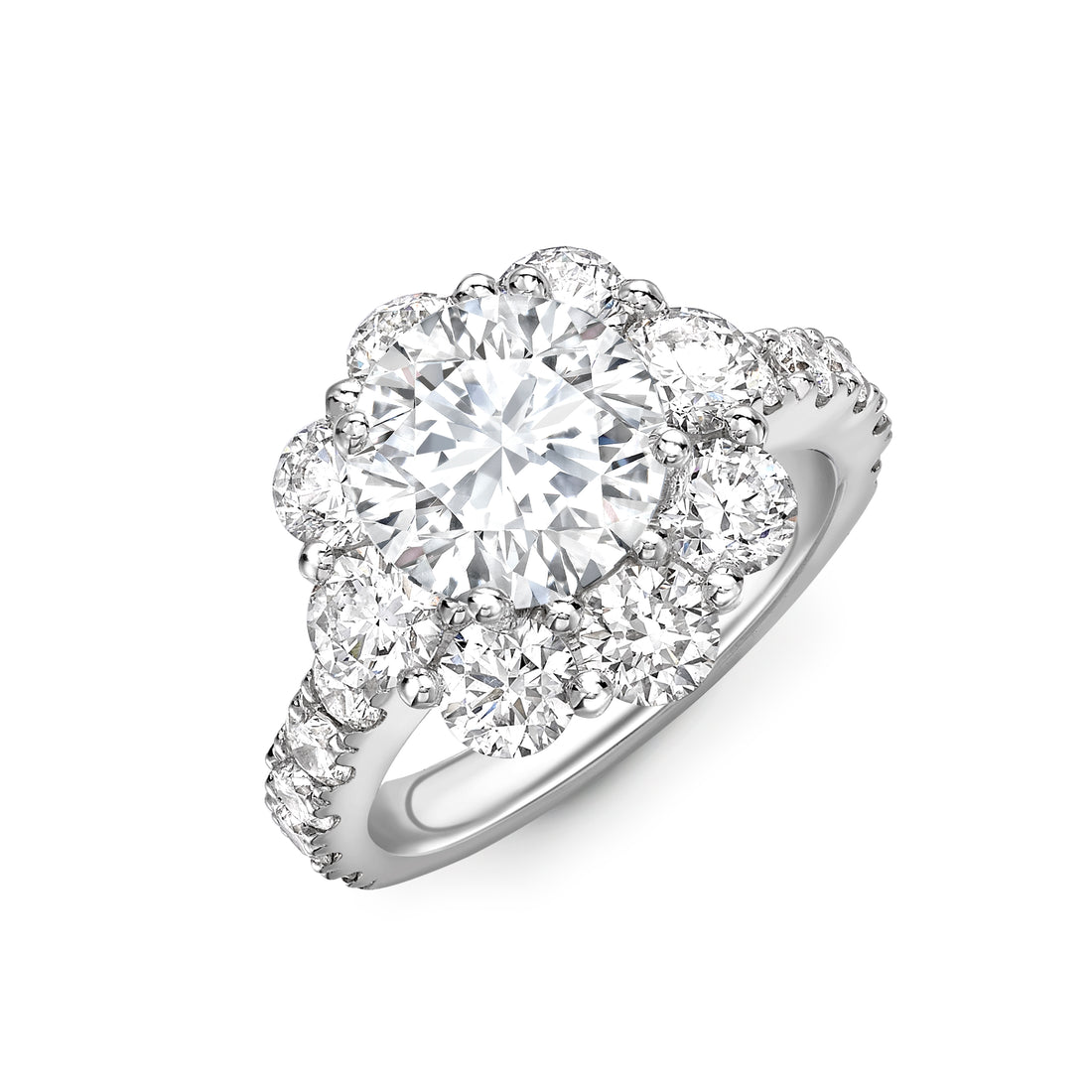 Radiance Floral Diamond Ring - Diamonds Are For Everyone