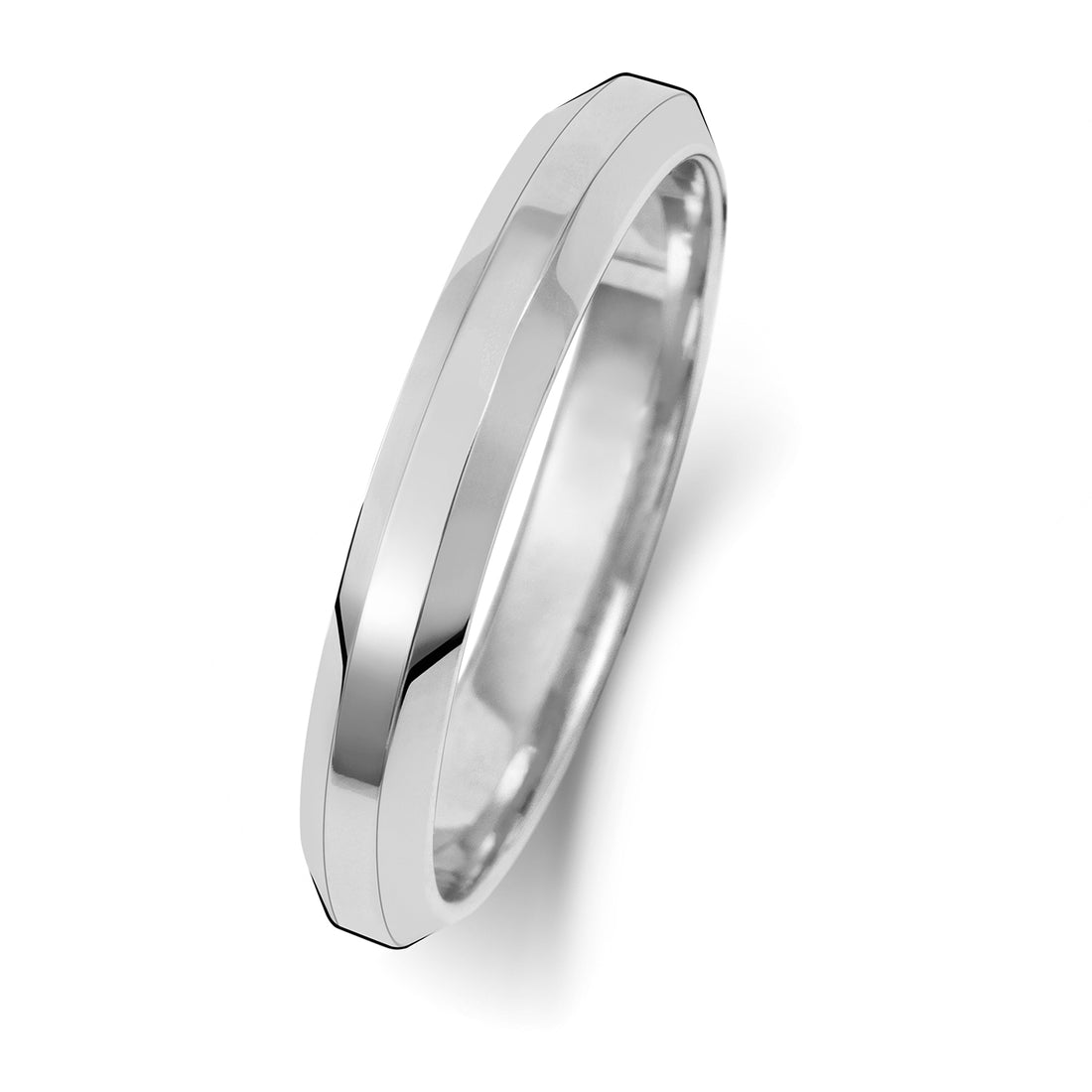 Platinum-2mm-Soft-Court-Bevelled -Wedding-Band